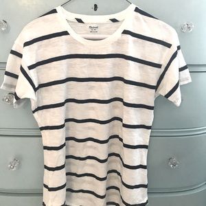 Madewell striped tee- never worn!